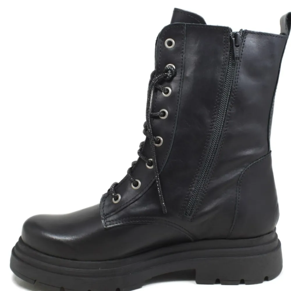 anfibi_con_laccio_di_stra_2.webp Anfibi | Stivali Invernali | Personal Anfibi con Laccio di Strass Scuro "BLAX"  - Nero