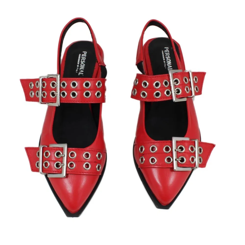 ballerine_slingback_con_c_1.webp Ballerine | Personal Ballerine Slingback con Cinturini Occhiellati "Amy" - Rosso