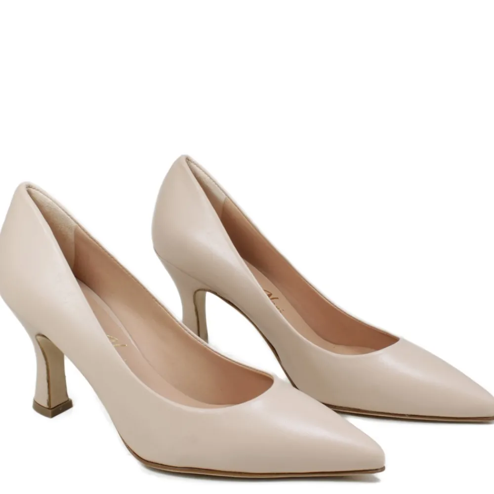 decollete_con_tacco_a_roc_0-2.webp Scarpe Con Tacco | Made in Italy Decollete con Tacco a Rocchetto 8cm "V50" - Nappa Nude