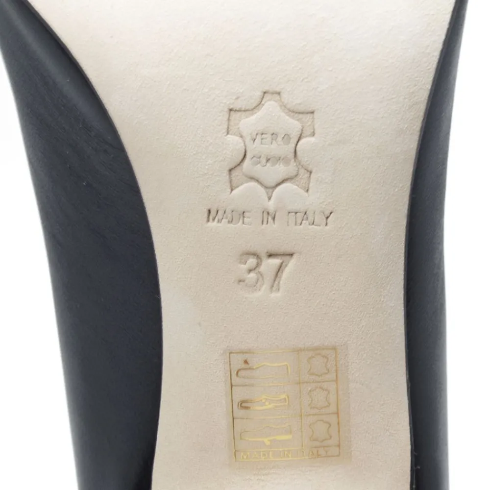 decollete_con_tacco_a_roc_8.webp Scarpe Con Tacco | Made in Italy Decollete con Tacco a Rocchetto 8cm "V50" - Nappa Nero