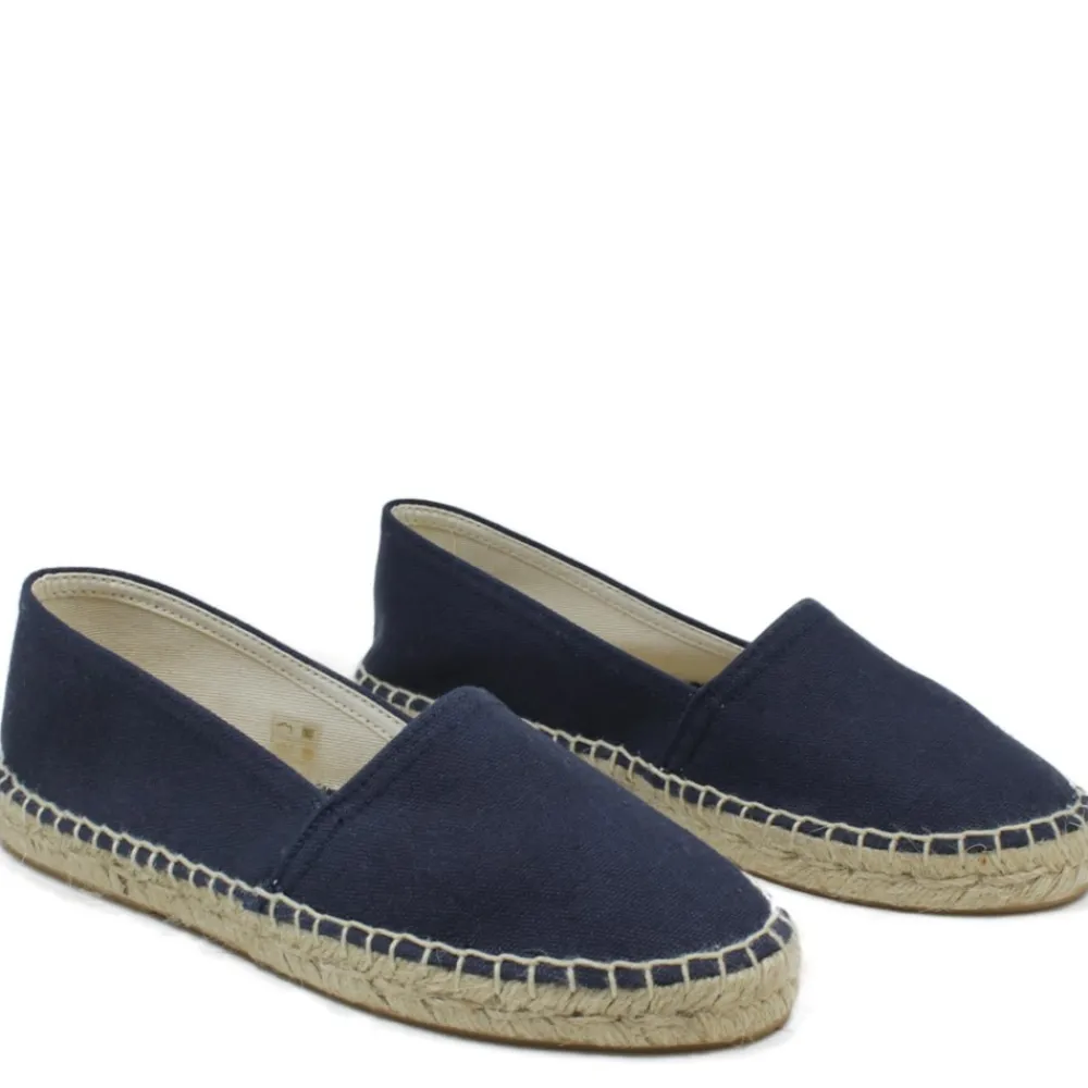 espadrillas_basse_in_tela_0-1.webp Espadrillas | Mañana Espadrillas Basse in Tela Unisex  "110" - Blu
