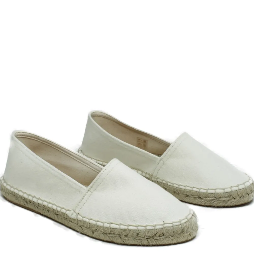 espadrillas_basse_in_tela_0.webp Espadrillas | Mañana Espadrillas Basse in Tela Unisex "110" - Beige