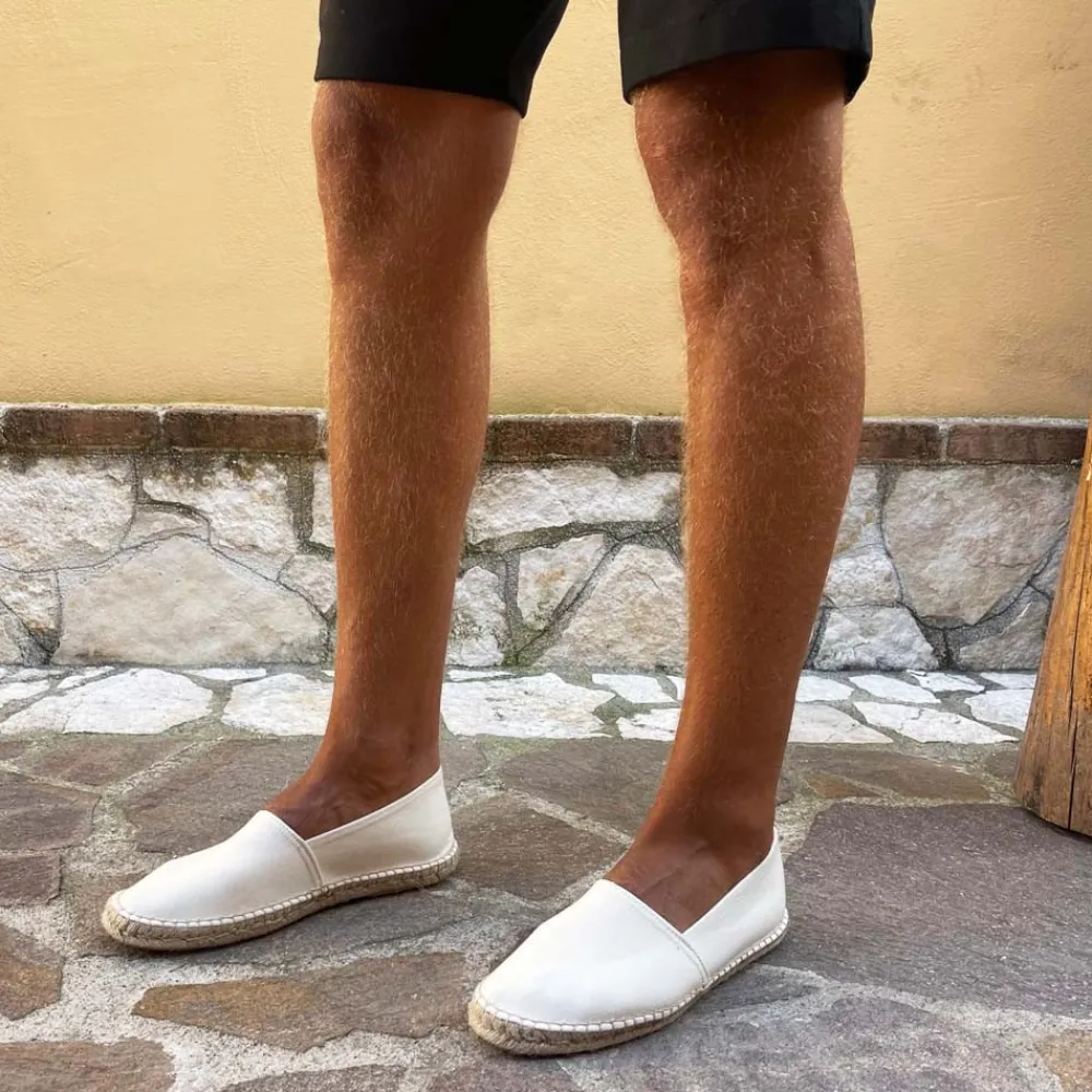 espadrillas_basse_in_tela_2.webp Espadrillas | Mañana Espadrillas Basse in Tela Unisex "110" - Beige