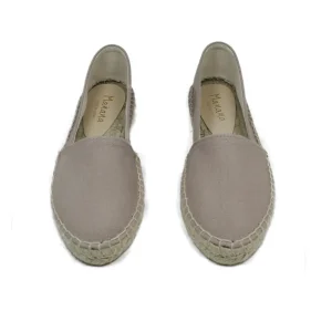 Espadrillas | Mañana Espadrillas Basse in Tela Unisex "110" - Taupe