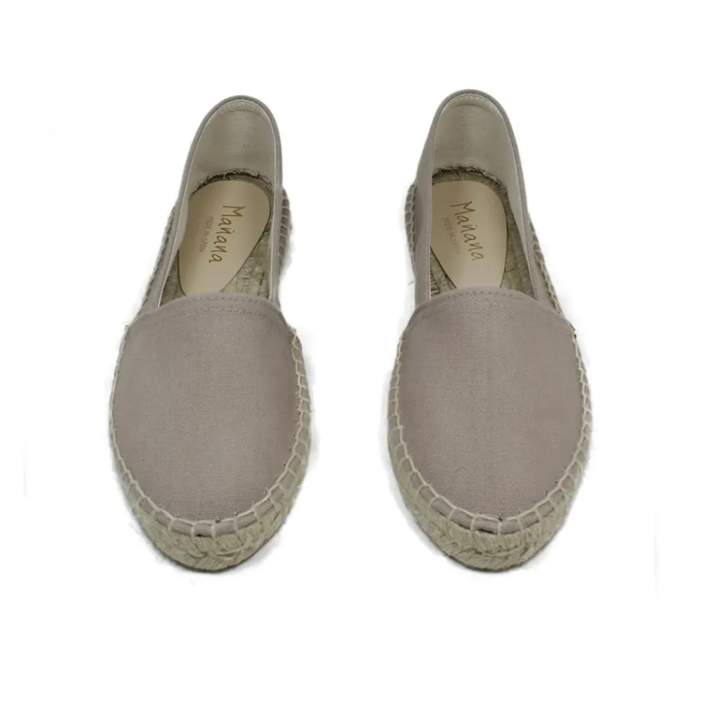 espadrillas_basse_in_tela_4-2.webp Espadrillas | Mañana Espadrillas Basse in Tela Unisex "110" - Taupe