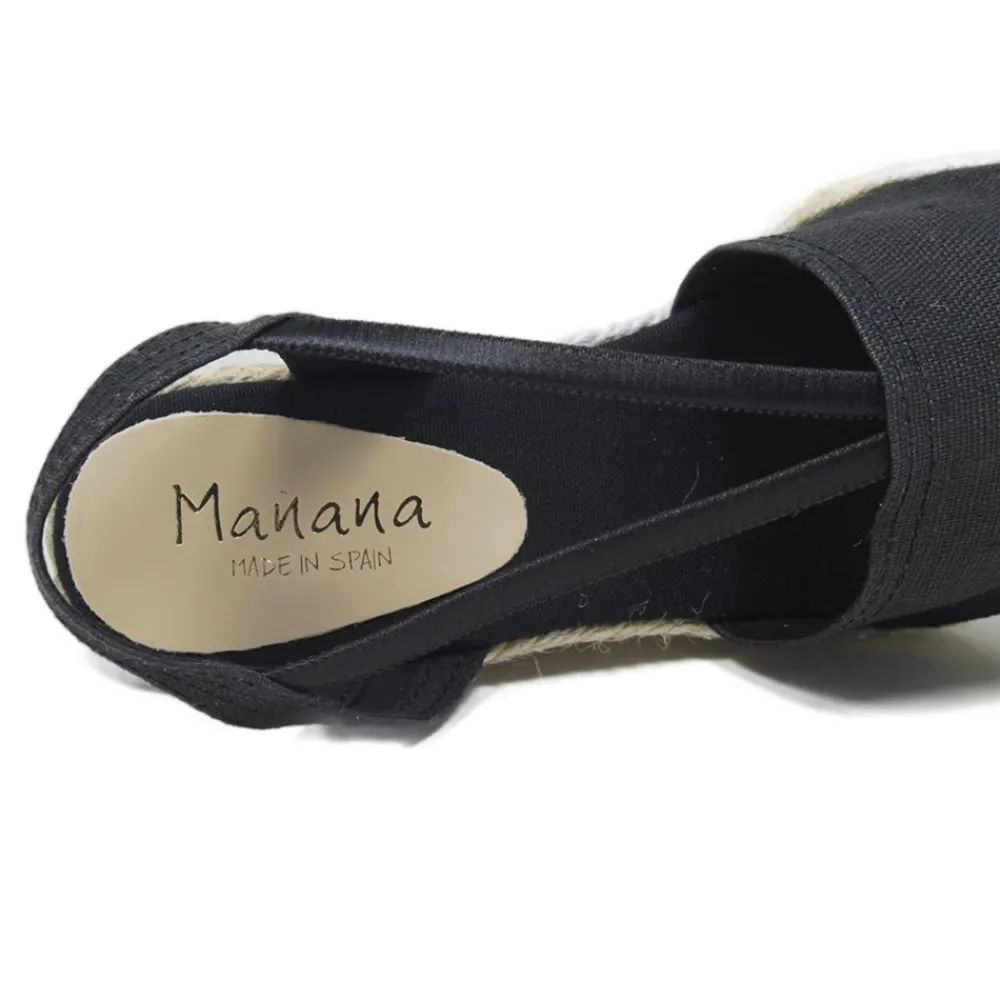 espadrillas_zeppa_media_c_4.webp Espadrillas | Sandali Con Zeppa | Mañana Espadrillas Zeppa Media con elastico "505" - Nero