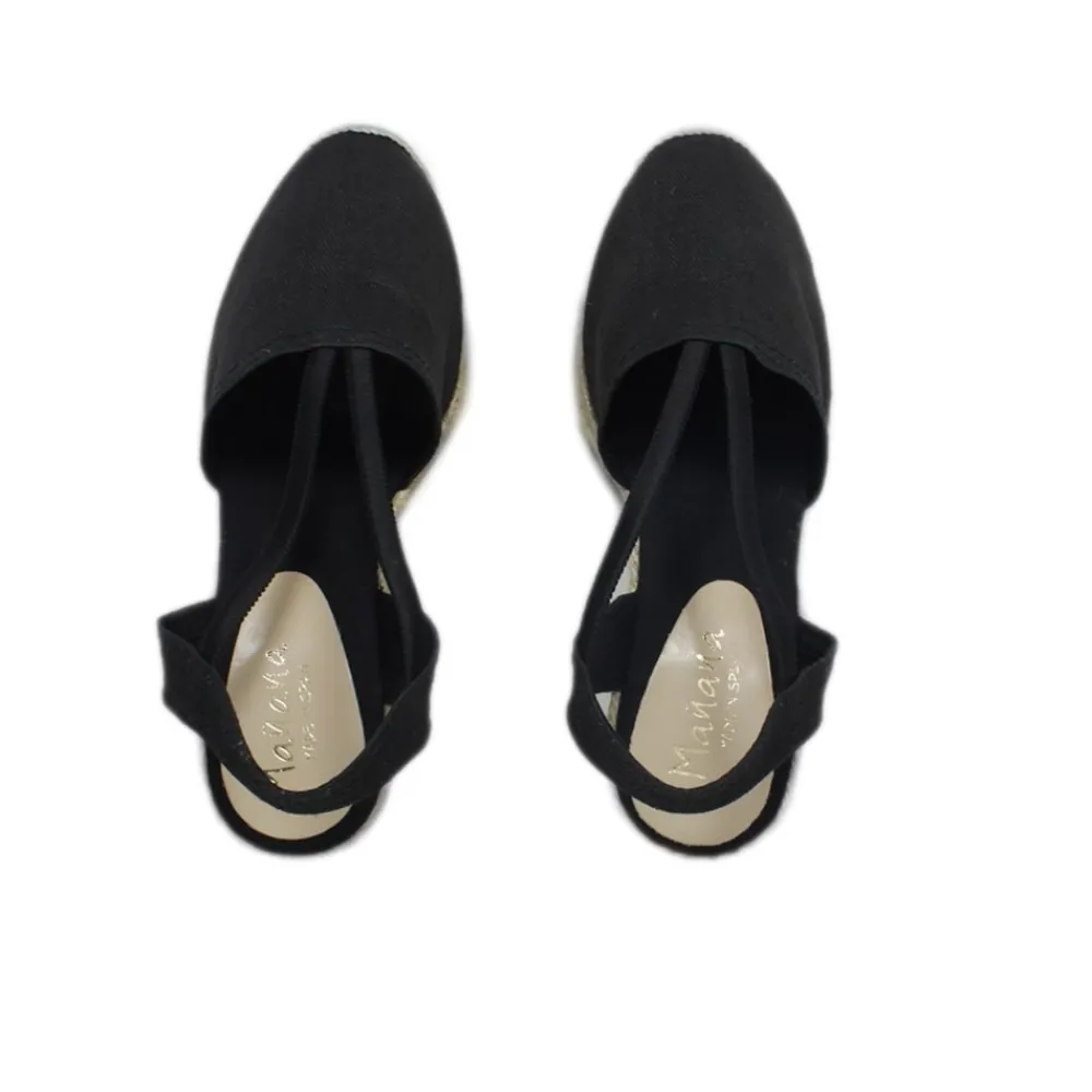 espadrillas_zeppa_media_c_5.webp Espadrillas | Sandali Con Zeppa | Mañana Espadrillas Zeppa Media con elastico "505" - Nero