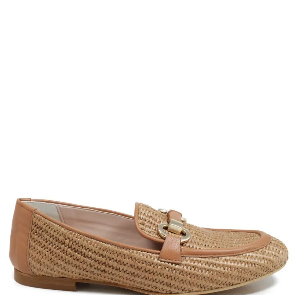 mocassini_da_donna_in_raf_1.webp Stringate & Mocassini | Personal Mocassini da Donna in Rafia e Nappa "JANE" - Cuoio