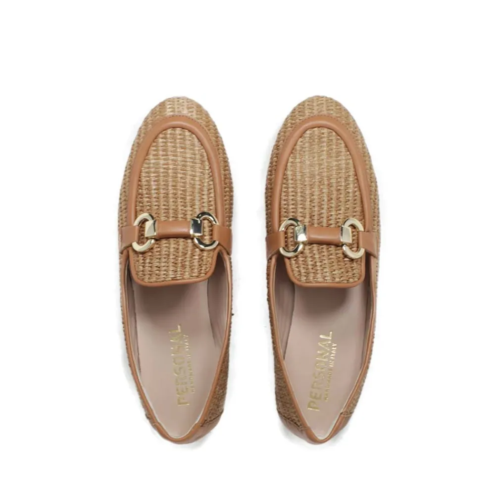 mocassini_da_donna_in_raf_4.webp Stringate & Mocassini | Personal Mocassini da Donna in Rafia e Nappa "JANE" - Cuoio