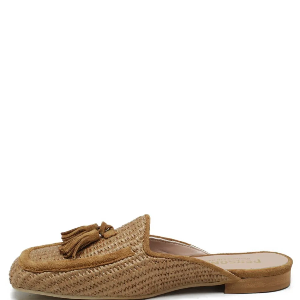 sabot_flat_in_rafia_e_cam_5-1.webp Stringate & Mocassini | Sabot | Personal Sabot Flat in Rafia e Camoscio con Nappine "CAPRI" - Cuoio