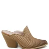 Sabot | Scarpe Con Tacco | Personal Sabot Texani con Tacco Alto "DEBRA" - Rafia Cuoio