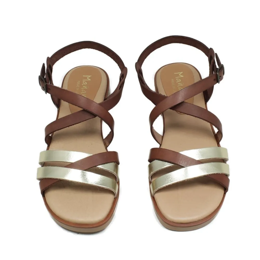 sandali_bassi_con_cinturi_3-1.webp Sandali Bassi | Mañana Sandali Bassi con Cinturino alla Caviglia "JUNCAL" - /Cuoio Platino