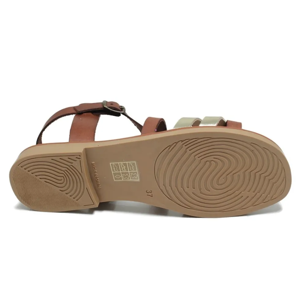 sandali_bassi_con_cinturi_4-1.webp Sandali Bassi | Mañana Sandali Bassi con Cinturino alla Caviglia "JUNCAL" - /Cuoio Platino