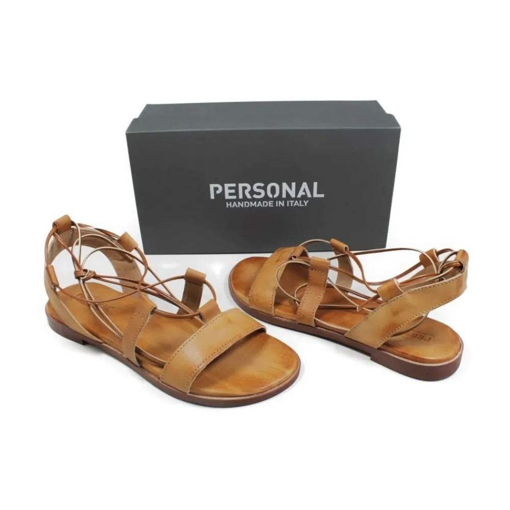 sandali_bassi_con_laccio__4.webp Sandali Bassi | Personal Sandali Bassi con Laccio alla Caviglia "Cornelia" - Pelle Cuoio