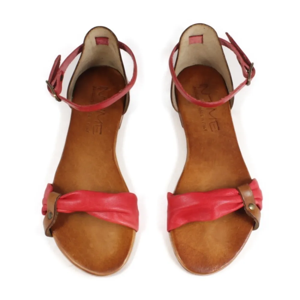 sandali_bassi_flat_in_pel_1-4.webp Sandali Bassi | In Time Sandali Bassi Flat in Pelle "Luna" - /Cuoio Rosso