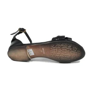 Sandali Bassi | In Time Sandali Bassi Flat in Pelle "Luna" - Nero