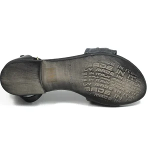 Sandali Bassi | In Time Sandali Bassi Flat in Pelle "Procida" - /Canna di Fucile Nero