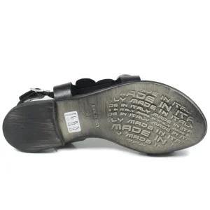 Sandali Bassi | In Time Sandali Bassi Infradito in Pelle "Penny" - Nero