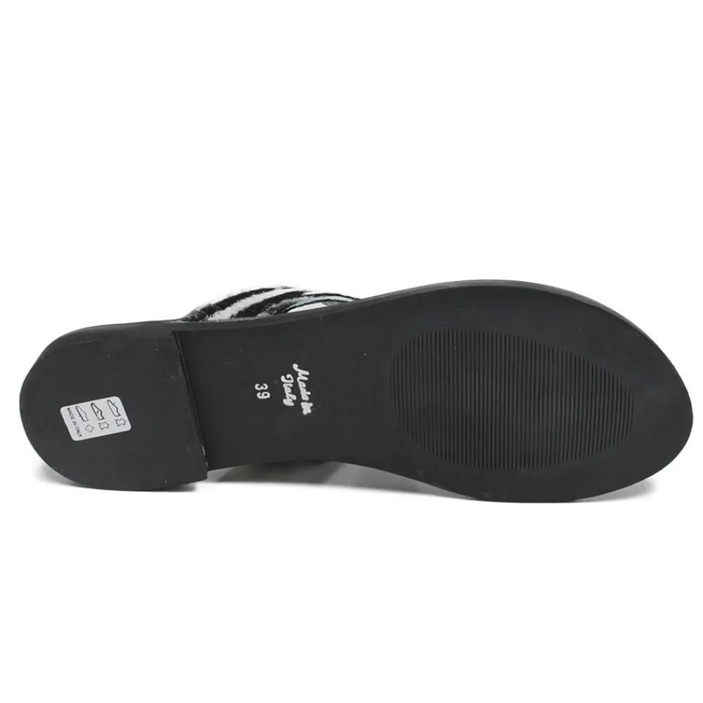 sandali_bassi_infradito_i_2-4.webp Sandali Bassi | Personal Sandali Bassi Infradito in Cavallino "Lips" - /Nero Zebra