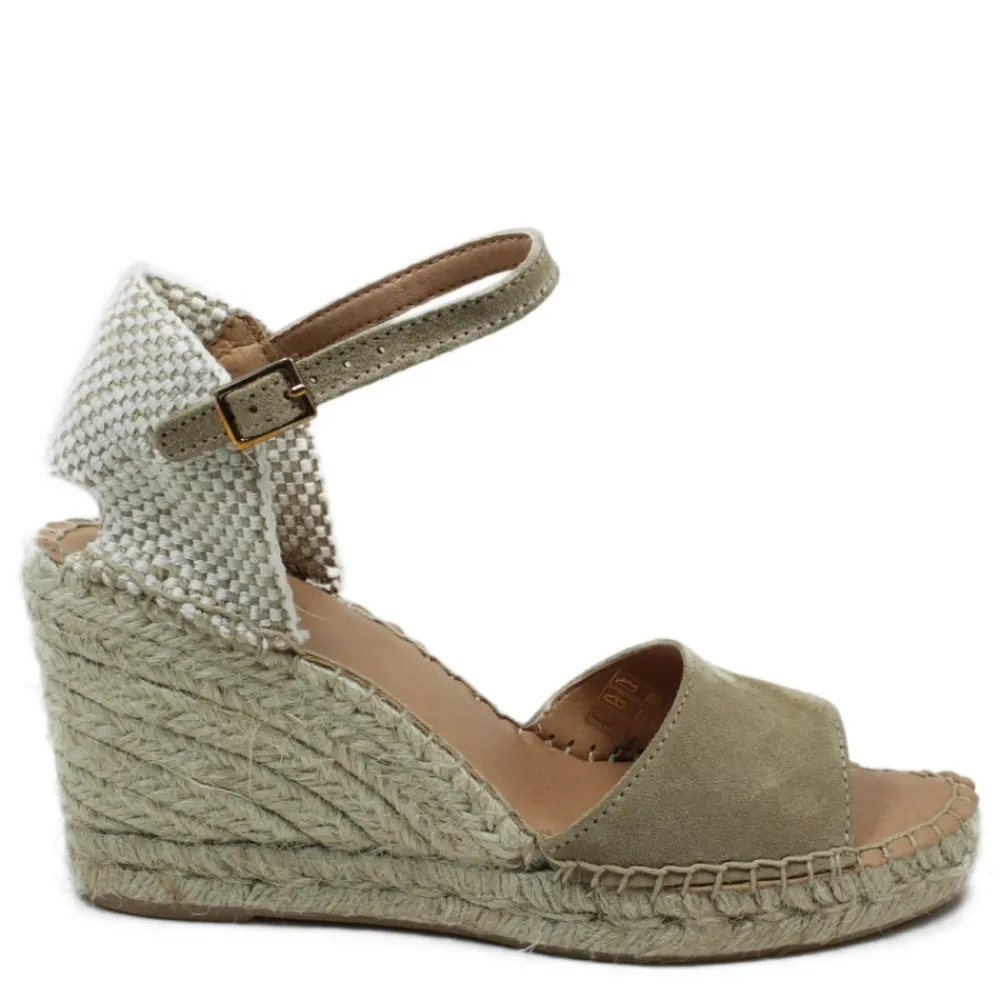sandali_espadrillas_spunt_1-1.webp Espadrillas | Sandali Con Zeppa | Mañana Sandali Espadrillas Spuntati in Camoscio Zeppa Alta "809" - Taupe