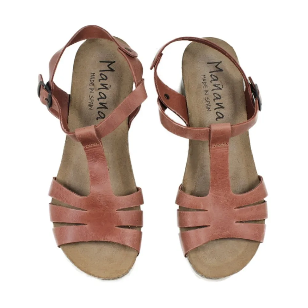 sandali_in_pelle_con_zepp_3.webp Sandali Con Zeppa | Mañana Sandali in Pelle con Zeppa Media Comfort Fit "Sprinter" - Cuoio