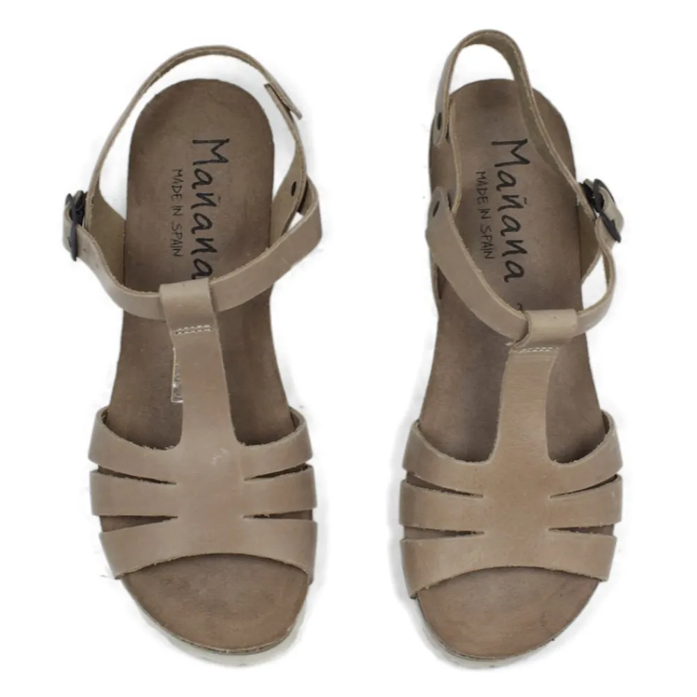 sandali_in_pelle_con_zepp_6.webp Sandali Con Zeppa | Mañana Sandali in Pelle con Zeppa Media Comfort Fit "Sprinter" - Sabbia