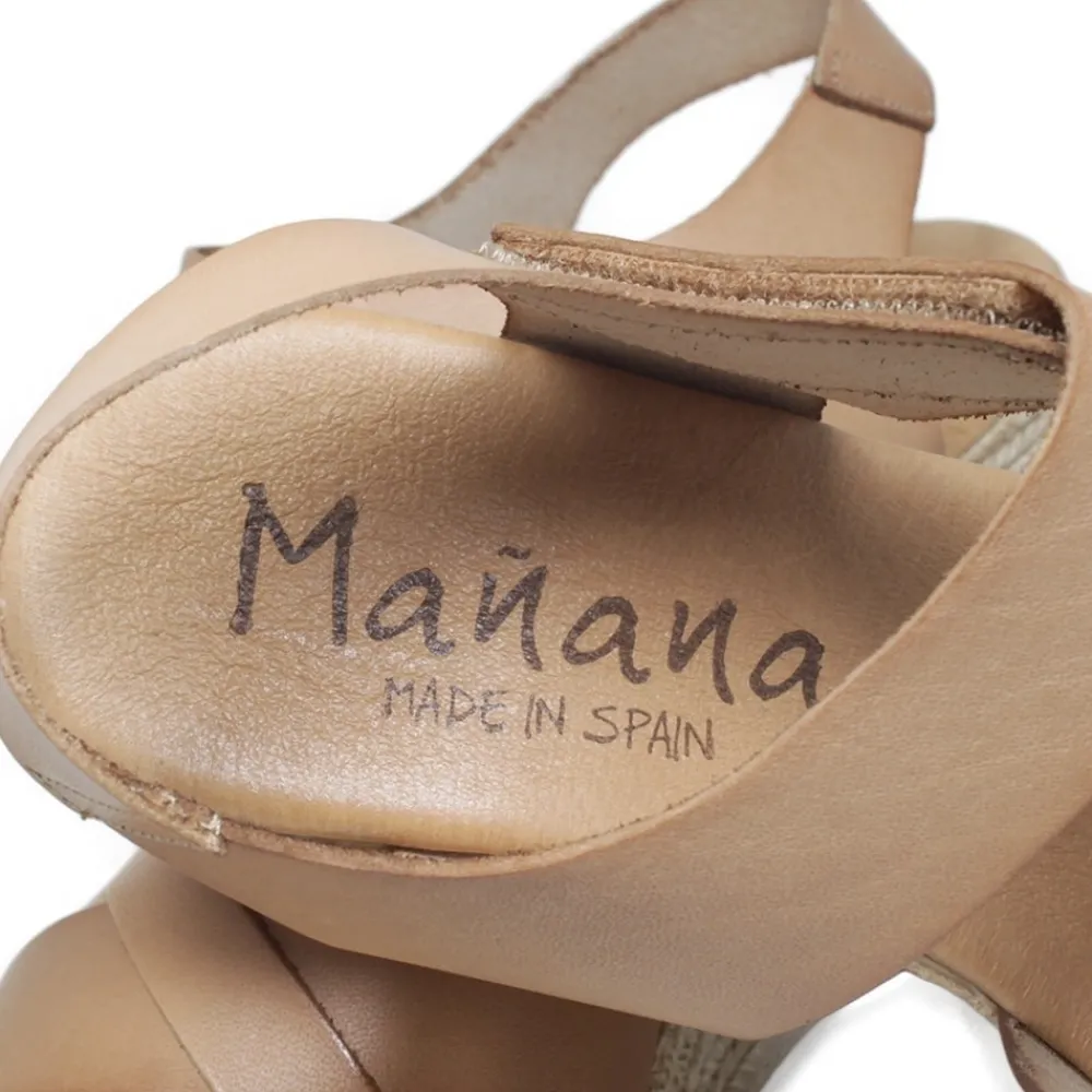 sandali_incrociati_su_zep_2-1.webp Sandali Con Zeppa | Mañana Sandali Incrociati su Zeppa Alta "S43" - Cuoio