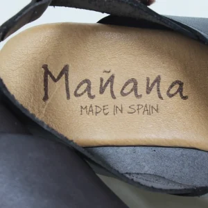 Sandali Con Zeppa | Mañana Sandali Incrociati su Zeppa Alta "S44" - Testa di Moro TestadiMoro