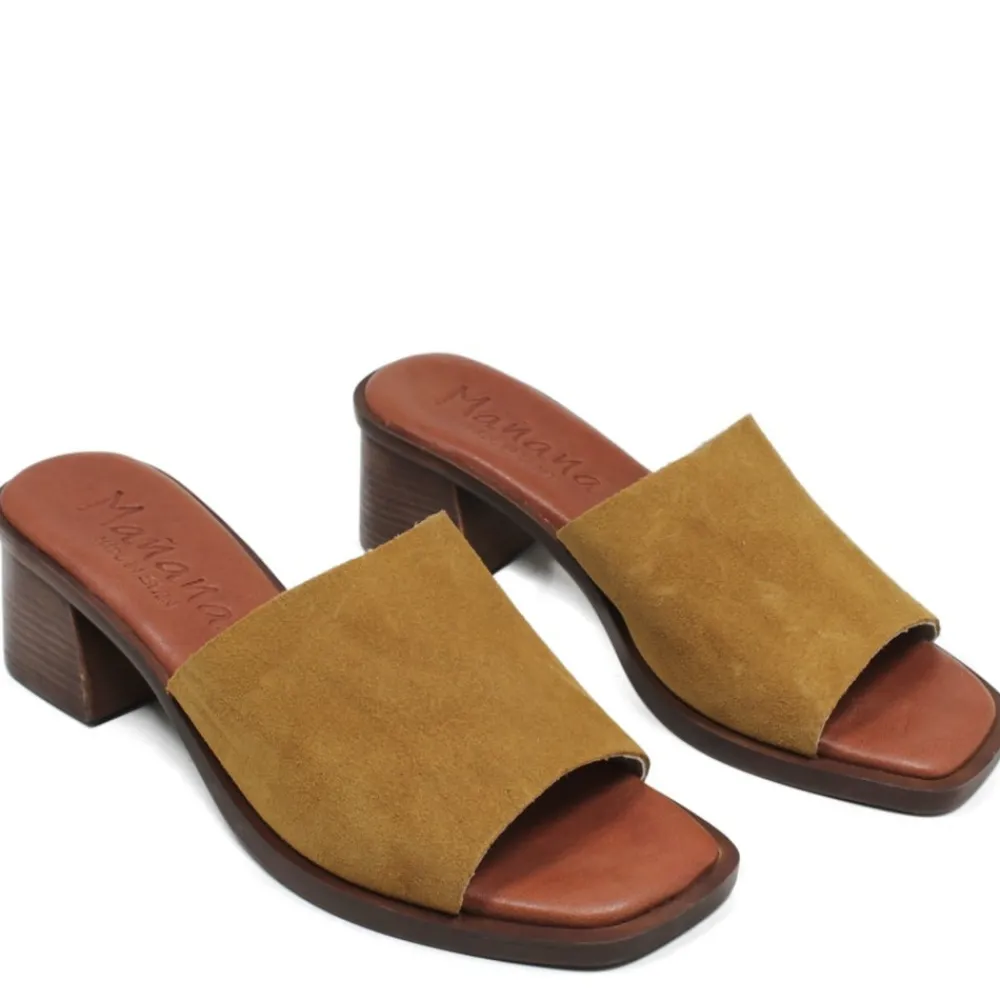 sandali_spuntati_con_tacc_0.webp Scarpe Con Tacco | Sandali Con Tacco | Mañana Sandali Spuntati con Tacco Medio "PN03" - Camoscio Cuoio