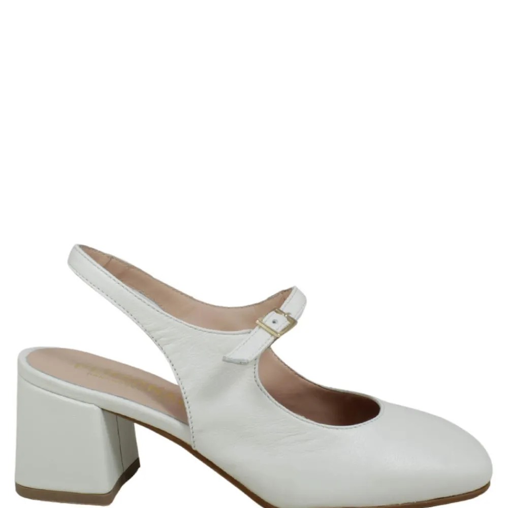 slingback_mary_jane_con_t_2-3.webp Scarpe Con Tacco | Personal Slingback Mary Jane con Tacco Comodo "Tesia" - Nappa Bianco