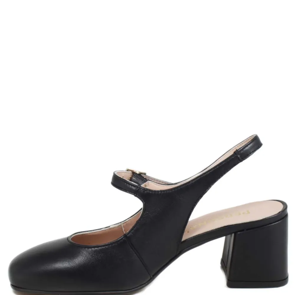 slingback_mary_jane_con_t_2.webp Scarpe Con Tacco | Personal Slingback Mary Jane con Tacco Comodo "Tesia" - Nappa Nero