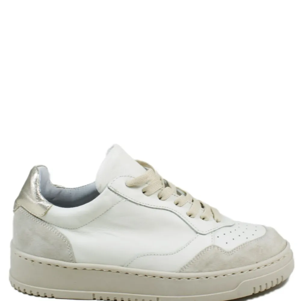 sneakers_in_pelle_da_donn_2.webp Sneakers | Personal Sneakers in pelle da donna "ARIS" - /Laminato Platino Bianco