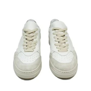 Sneakers | Personal Sneakers in pelle da donna "ARIS" - /Laminato Platino Bianco