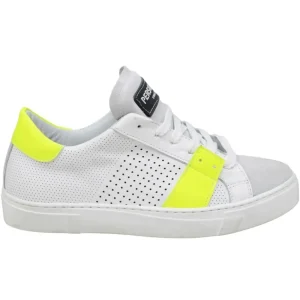 Sneakers | Personal Sneakers traforate da donna "AXEL" - /Giallo Fluo Bianco