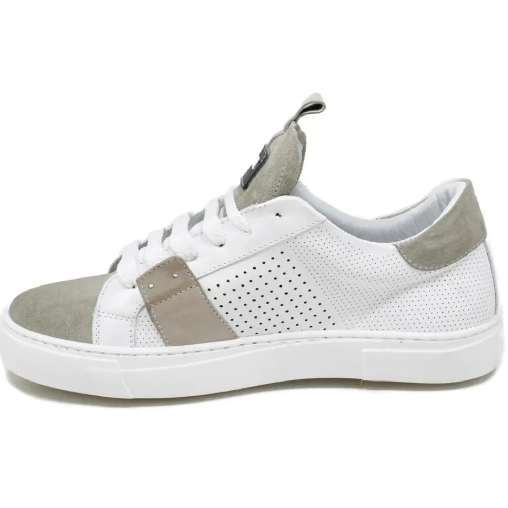 sneakers_traforate_da_don_2.webp Sneakers | Personal Sneakers traforate da donna "AXEL" - /Taupe Bianco