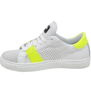 Sneakers | Personal Sneakers traforate da donna "AXEL" - /Giallo Fluo Bianco