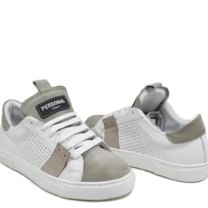 Sneakers | Personal Sneakers traforate da donna "AXEL" - /Taupe Bianco