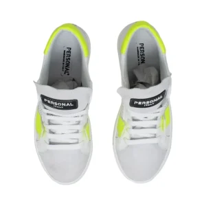 Sneakers | Personal Sneakers traforate da donna "AXEL" - /Giallo Fluo Bianco