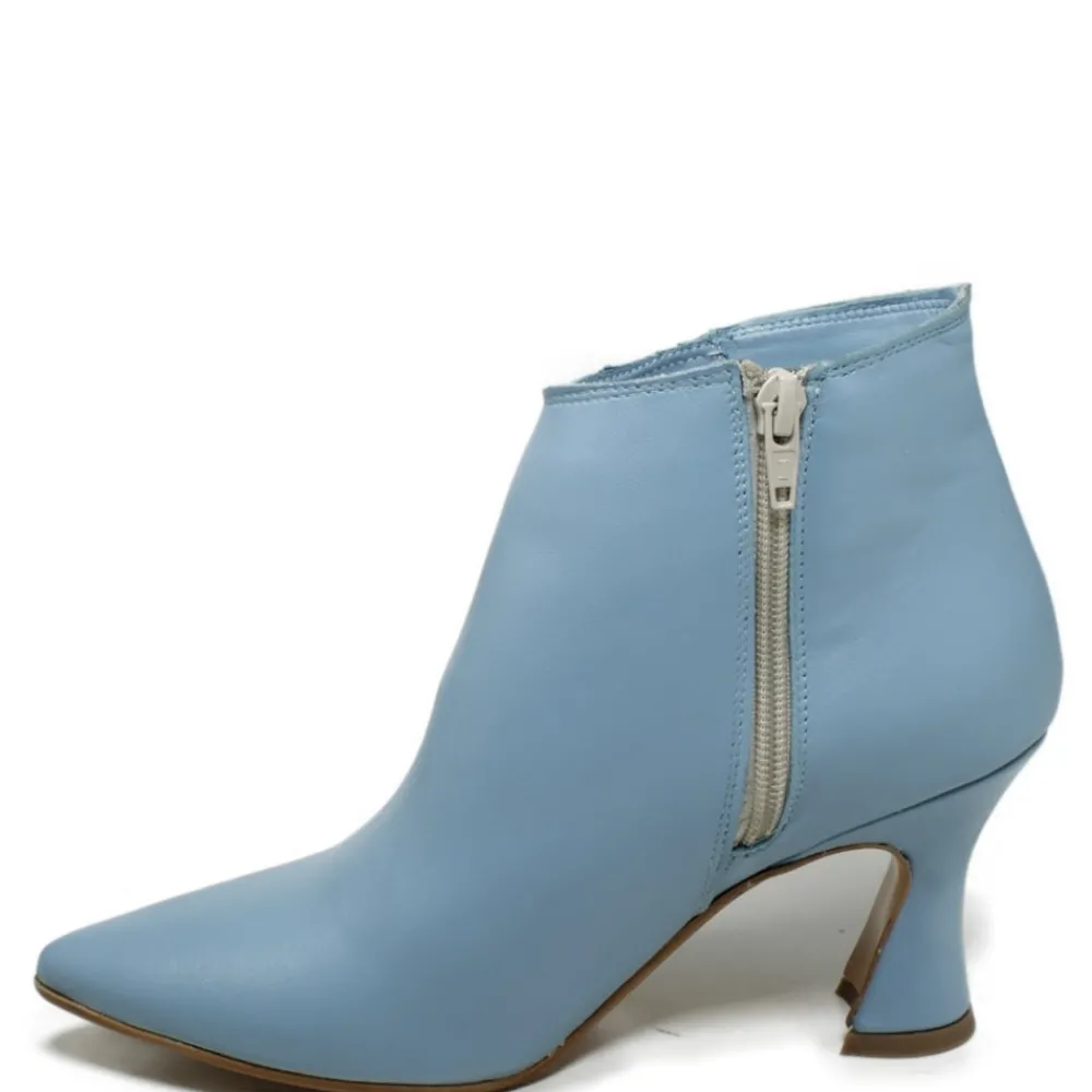 stivaletti_alla_caviglia__1-1.webp Stivali Con Tacco | Tronchetti | Personal Stivaletti alla caviglia con tacco a rocchetto "2754" - Azzurro