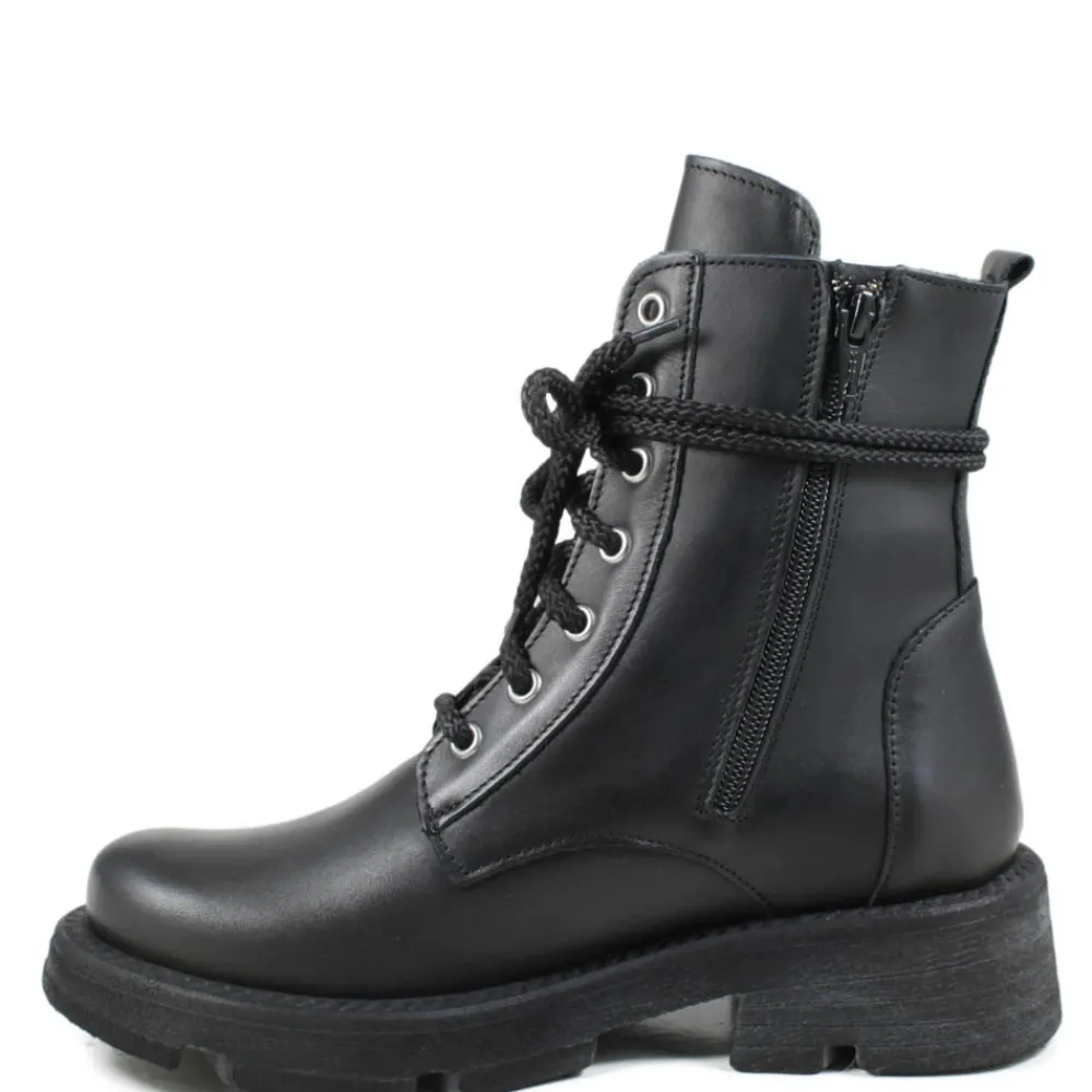 stivaletti_anfibi_stringa_1.webp Anfibi | Stivali Invernali | Made in Italy Stivaletti Anfibi Stringati con Fondo Alto "LUTON" - Nero