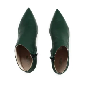 Stivali Con Tacco | Tronchetti | Made in Italy Stivaletti Ankle Boots con tacchetto "155" - Nappa Verde