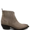 Tronchetti | Stivali Texani | Personal Stivaletti Ankle Boots Texani con Elastico "WISE" - Crosta Avana