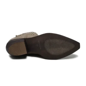 Tronchetti | Stivali Texani | Personal Stivaletti Ankle Boots Texani con Elastico  "WISE" - Crosta Avana