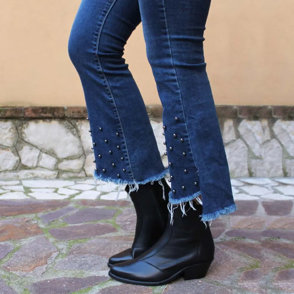 stivaletti_bassi_texani_c_2-3.webp Stivali Con Tacco | Stivali Texani | Personal Stivaletti Bassi Texani Camperos "YAMA" - Nero