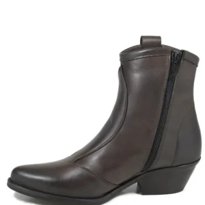 Stivali Con Tacco | Stivali Texani | Personal Stivaletti Bassi Texani Camperos "YAMA" - Testa di Moro TestadiMoro