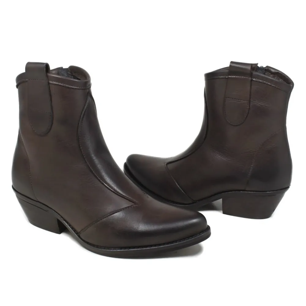 stivaletti_bassi_texani_c_4-4.webp Stivali Con Tacco | Stivali Texani | Personal Stivaletti Bassi Texani Camperos "YAMA" - Testa di Moro TestadiMoro