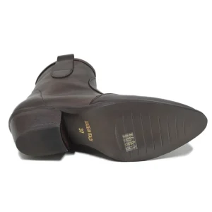 Stivali Con Tacco | Stivali Texani | Personal Stivaletti Bassi Texani Camperos "YAMA" - Testa di Moro TestadiMoro