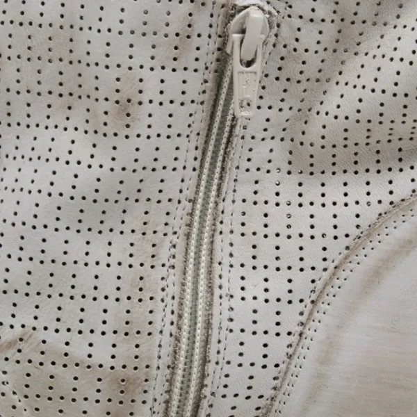 Bikers Estivi | Stivali Estivi | In Time Stivaletti Biker Asimmetrici Traforati "MANTRA/B" - Taupe