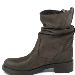 Stivali Invernali | Bikers Invernali | In Time Stivaletti Biker Boots Bassi "NOA/B" - Nabuk Testa di Moro TestadiMoro