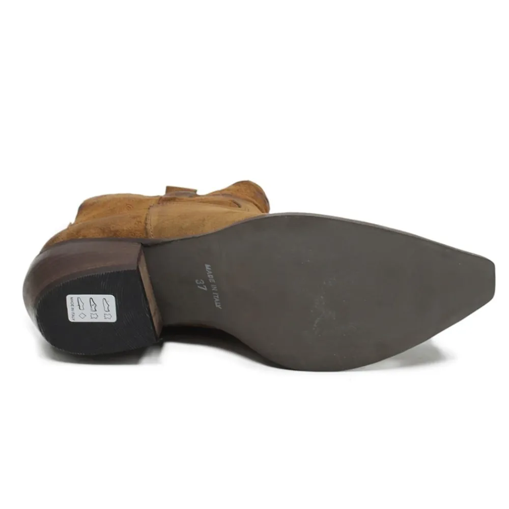 stivaletti_camperos_texan_7-1.webp Stivali Texani | Stivali Invernali | In Time Stivaletti Camperos Texani con Ricamo "PETRA" - Camoscio Cuoio